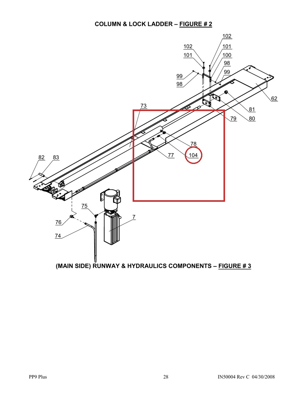 Direct Lift SH4D-9200G Flow Restrictor Fitting 1.8 (Throttle) - PP9+ 9K 4-Post Hydraulics - full parts breakdown drawing