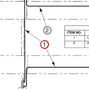 Forward Lift 1400527 Clevis Pin for OR14 14K 4-Post Lift Hydraulic Hose Assembly parts diagram