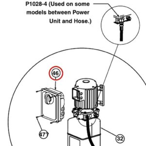 Forward Lift 1400951 Capacitor Box for OR14 14K 4-Post Lift parts diagram