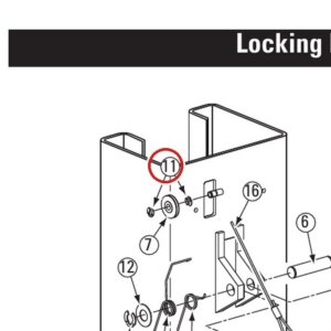 Forward Lift 41410 Truarc #5304-37 Klipring Snap Ring for 3/8" Shaft - CR18, DL9 & DP10 parts diagram