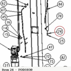 Forward Lift 991030 Snap Ring 1-3/8" External - DP97S-2, I10/I10111000, 12000 EWT Lifts - parts drawing detail