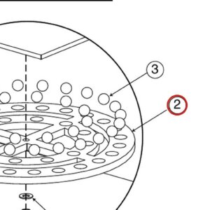 Forward Lift 991582 Ball Retainer Assembly for OR14 14K 4-Post Slip Plates parts diagram