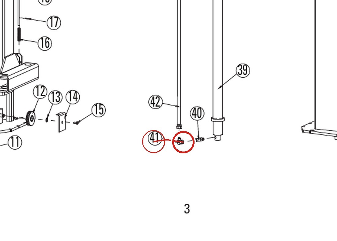 Forward Lift SW-002 90 Degree Fitting / Switch - DL9 & Newer CR14 Lifts parts diagram