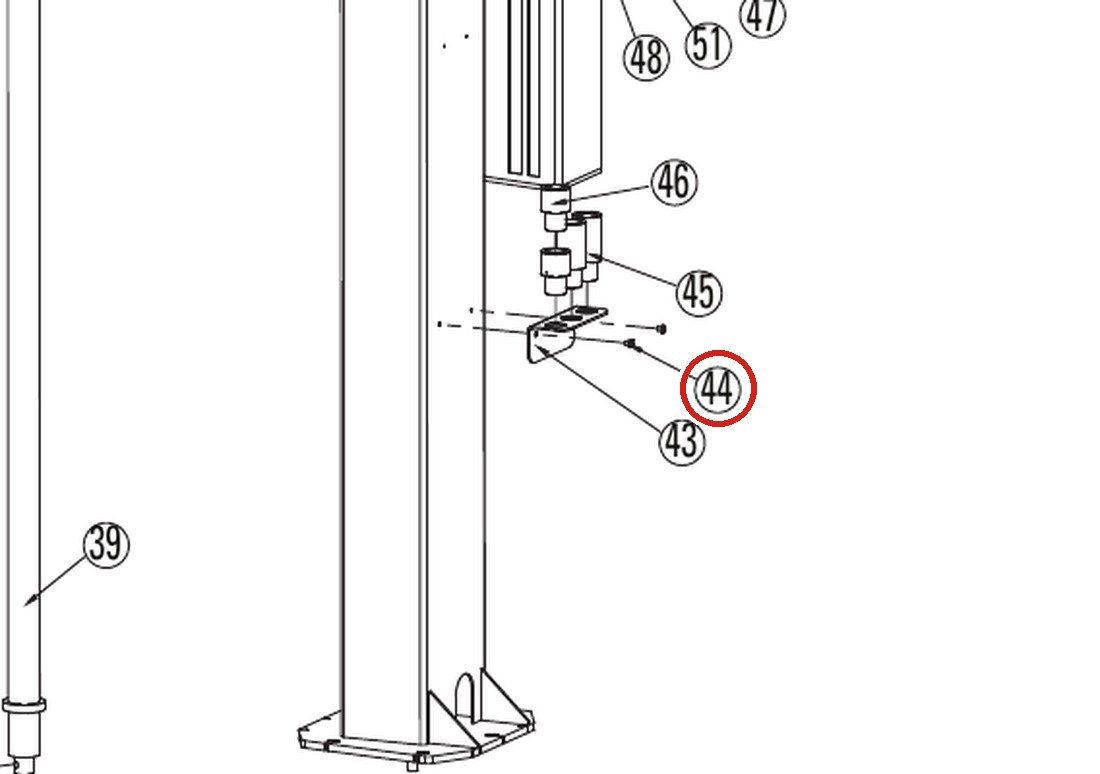 Pan Head Self Tapping Screw 5/16-18 X 3/8 For Rotary Lift 40227 (review - lk) parts diagram
