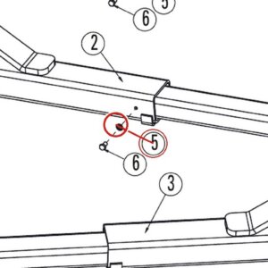 Rotary Lift 40843 3/8" Internal Tooth Washer for DL9 Arm Assembly parts diagram