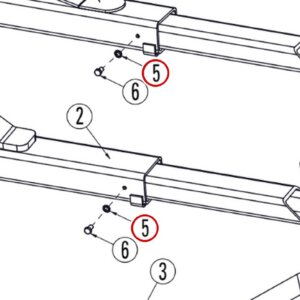 ROY40843 direct-lift-dl9-arm-assembly item 5
