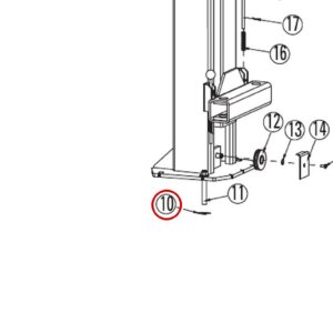 ROY1025 direct-lift-dl9-main-lift-assembly item 10