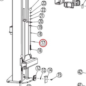 DITB513 direct-lift-dl9-main-lift-assembly item 17