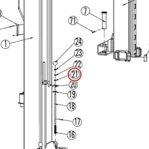 DITB4110 direct-lift-dl9-main-lift-assembly item 21