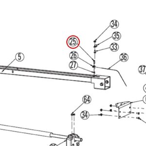 ROY0108 direct-lift-dl9-main-lift-assembly item 25