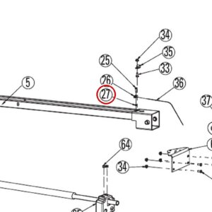 1/4"-20NC Flanged Lock Nut