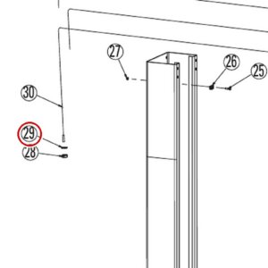 ROY3206 direct-lift-dl9-main-lift-assembly item 29