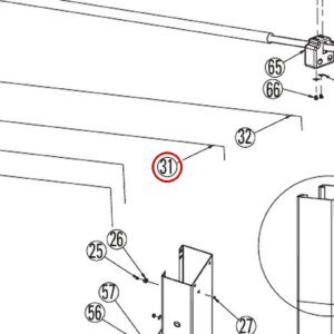 DITWB14 direct-lift-dl9-main-lift-assembly item 31