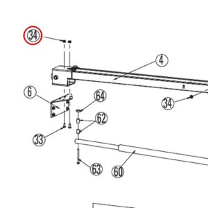 ROY1655 direct-lift-dl9-main-lift-assembly item 34