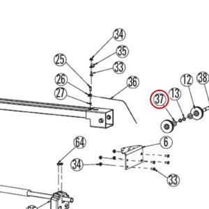ROY1388 direct-lift-dl9-main-lift-assembly item 37