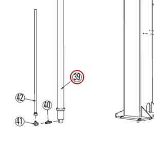 FOD19100 direct-lift-dl9-main-lift-assembly item 39