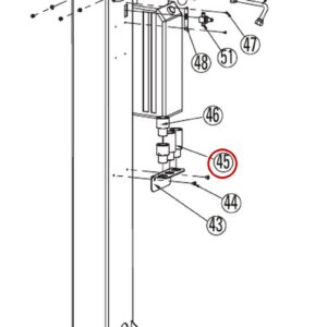 FOD0922 direct-lift-dl9-main-lift-assembly item 45