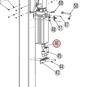 ROY0923 direct-lift-dl9-main-lift-assembly item 46