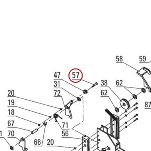 DIT2009 direct-lift-pp8-long-crossbeam-assembly item 57
