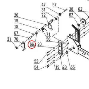DIT2008 direct-lift-pp8-long-crossbeam-assembly item 66