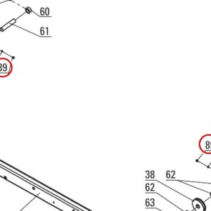 DITB23610 direct-lift-pp8-long-crossbeam-assembly item 89