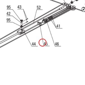 DIT83001 PP8 Cylinder Cable item 45