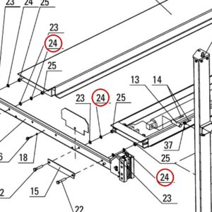 DIT4018 direct-lift-pp8-long-general-illustrated-parts-list item 24