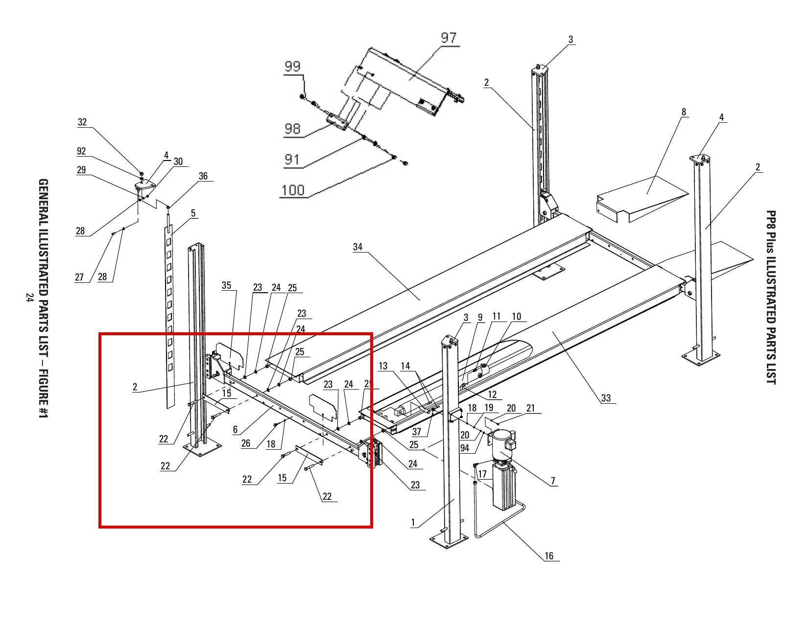 DIT2100G direct-lift-pp8-long-general-illustrated-parts-list item 6 (location)
