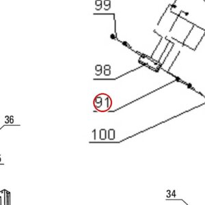 DITB415 direct-lift-pp8-long-general-illustrated-parts-list item 91