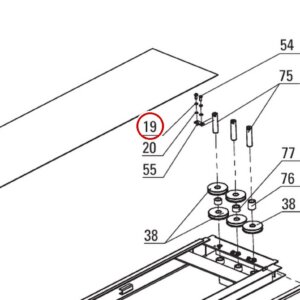 DITB408 direct lift pp8 long runway components item 19
