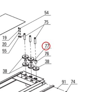 DIT3107 direct lift pp8 long runway components item 77