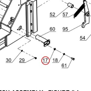 DITB418 direct-lift-pp9-crossbeam-safety-latch-assembly-figure-1 item 17