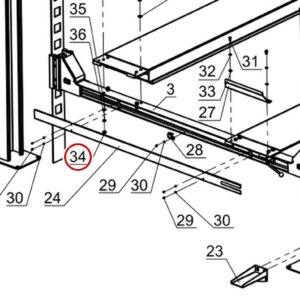 DIT3116 direct-lift-pp9-general-illustrated-parts-list-b-figure-7 item 34