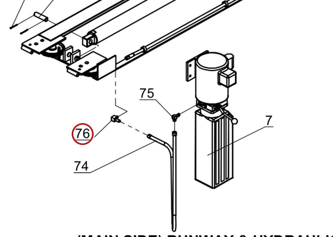 DITY003 direct-lift-pp9-main-side-runway-hydraulics-components-figure-3 item 76