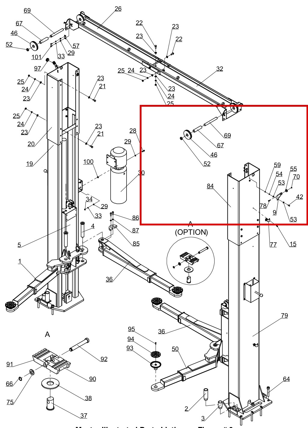 DITB30-6 direct-lift-pv10-10k-master-illustrated-parts-list-figure-9 item 59 (location)