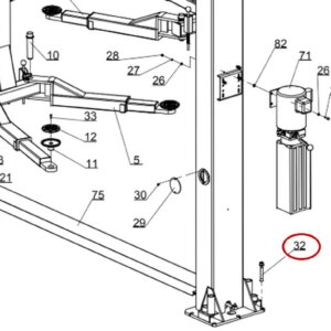 Anchor Bolt 3/4"×140