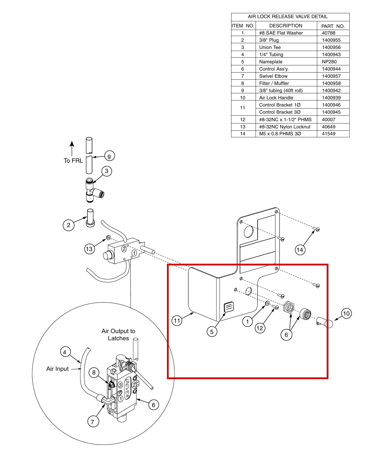 ROY0788 or14-14k-4-post-air-lock-release-valve-detail item 1 (location)