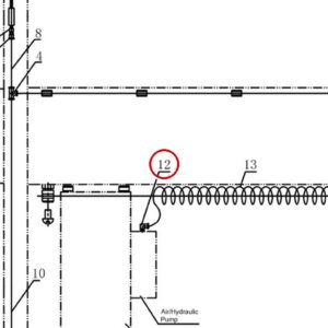 Pro 14F 14,000 Air Connections Fig 17 item 12 balloon