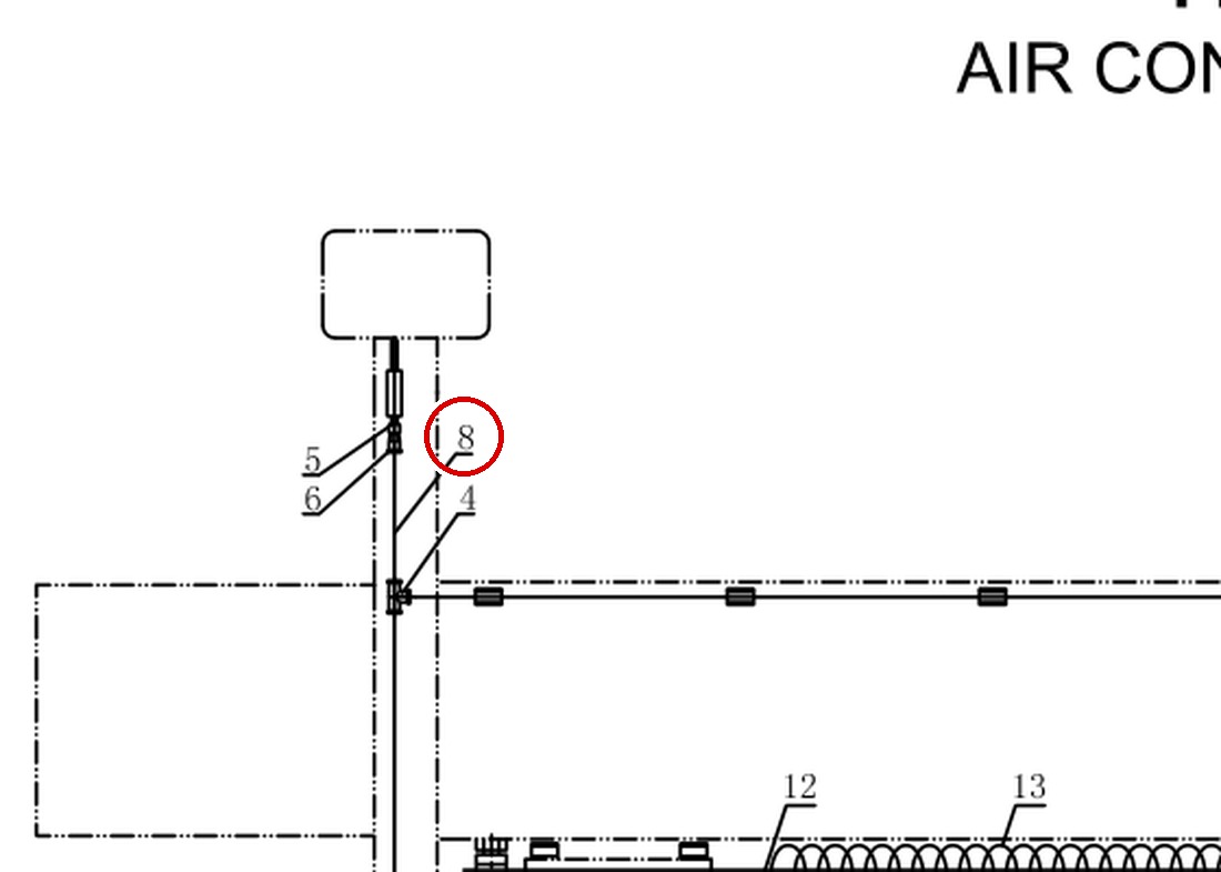 DITP6002 Air Connections Fig 17 item 8-a
