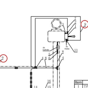 DITP6001 Air Connections Fig 17 item 9