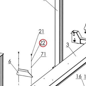 DIT4012 Fig 13 Crossbeam Components item 22