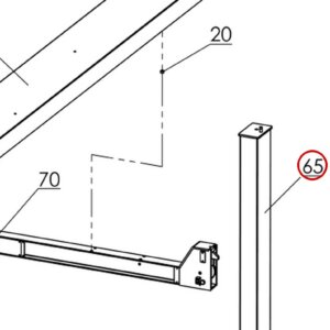 Item 65 FOD2200 H4P-2200 Column C, Pro 14F 14000 Crossbeam & Components Fig 13