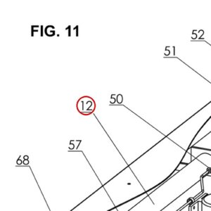 Pro 14F 14000 Fig 11 item 12 FOD89100G