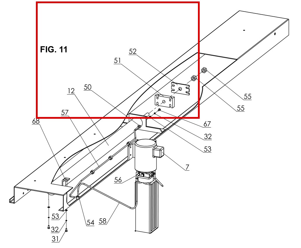 Pro 14F 14000 Fig 11 item 51 DITP5001 (location)