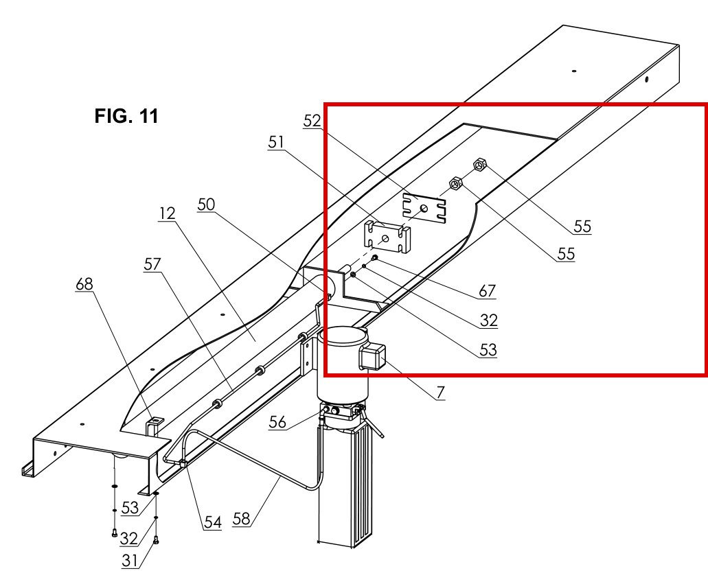 Pro 14F 14000 Fig 11 item 55 DITB3027 (location)