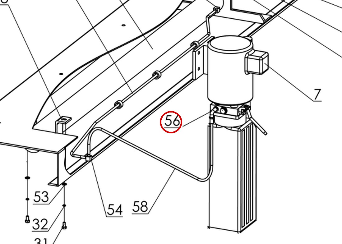 Pro 14F 14000 Fig 11 item 56 DIT53YZ