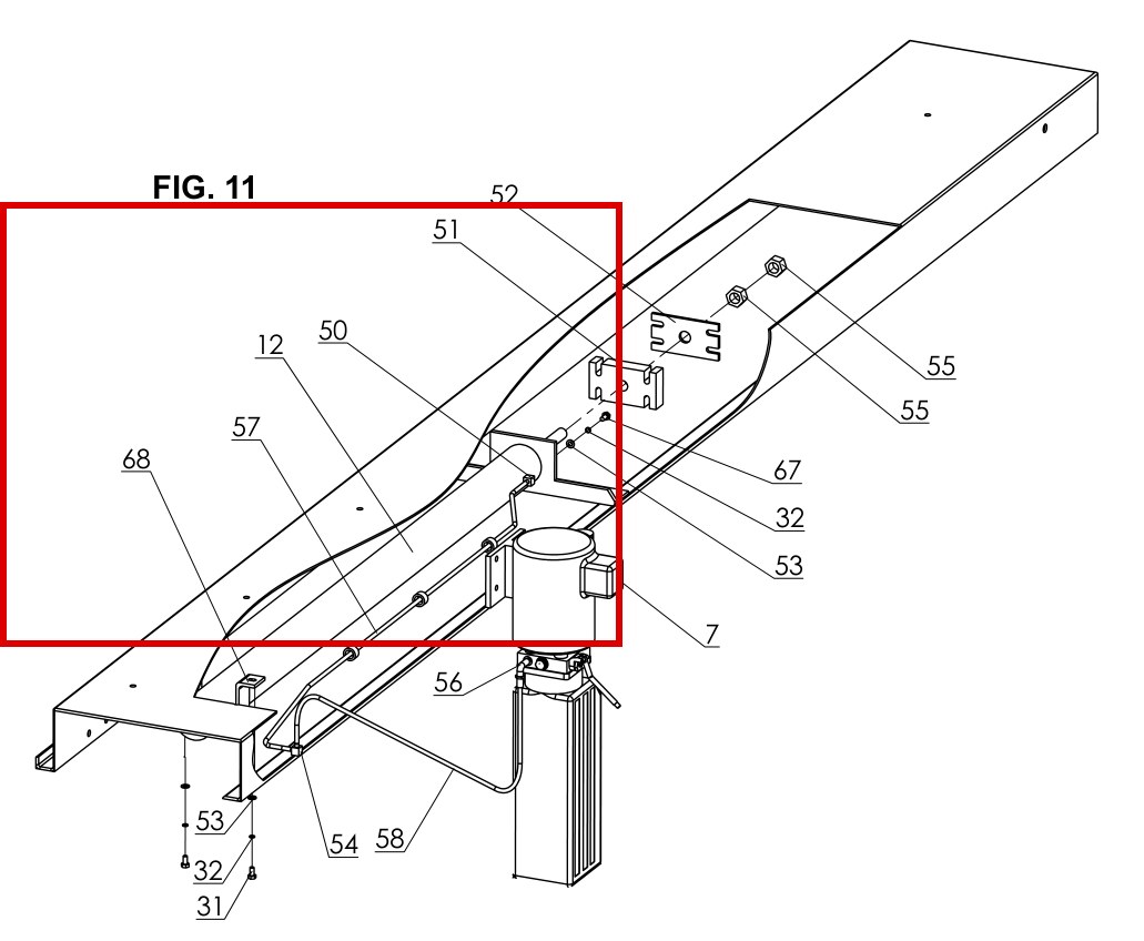 Pro 14F 14000 Fig 11 item 57 DITWB11 (location)