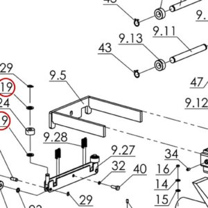 DIT4116 pro-14f-14000-rolling-jack-assembly-figure-15 item 19