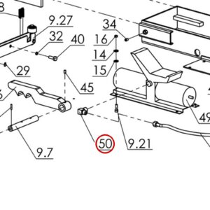 FODY004 pro-14f-14000-rolling-jack-assembly-figure-15 item 50