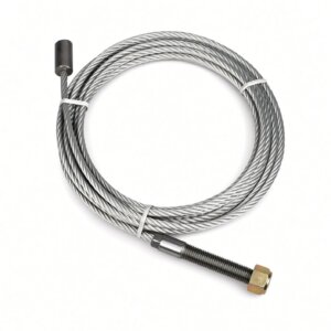 Benwil 500215-5 Lifting Cable - 219" Long, 1 Threaded Stud, 1 Stop for FP-12G / FP-12LR Car Lifts
